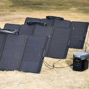 発電機・ポータブル電源 ECOFLOW 160W Portable Solar Panel EF ECOFLOW 160W Portable Solar Panel for Power Station, Foldable